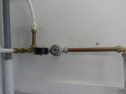 pressure reducing valve changed 