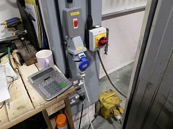 Plug sockets, heater outlet , 3 phase for machine new install