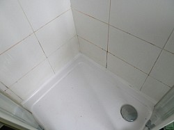 Landlord property, shower tray resealed