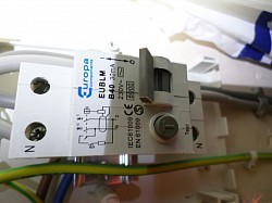 Dicky shower rcbo being replaced after failing at 10 year point