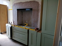 Kitchen in progress